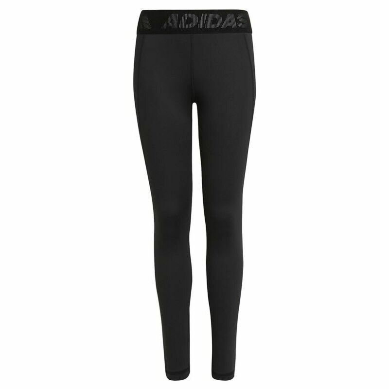 Leggings Sportivi per Bambini Adidas Techfit Aeroready Nero Leggings Sportivi per Bambini Adidas Techfit Aeroready Nero