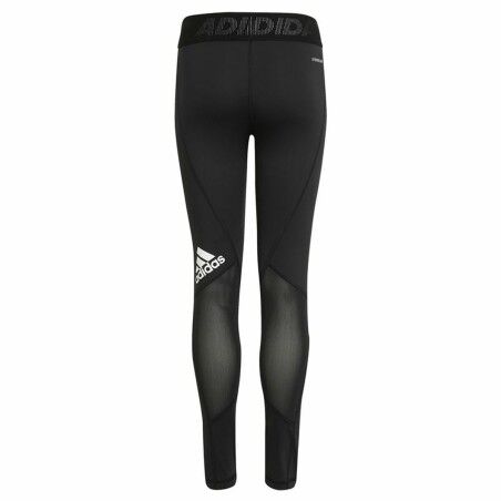 Leggings Sportivi per Bambini Adidas Techfit Aeroready Nero