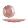 Piatto da pranzo Vivalto 323921P-3 Rosa Vetro 21 x 2 x 21 cm (6 Unità)