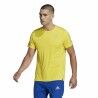 Maglia a Maniche Corte Uomo Adidas  Graphic Tee Shocking Giallo