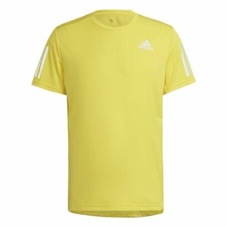 Maglia a Maniche Corte Uomo Adidas  Graphic Tee Shocking Giallo