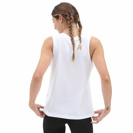 Canotta Donna Vans  Lock Box Tank Bianco