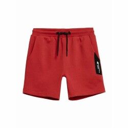 Pantaloncini Sportivi per Bambini 4F M049  Rosso