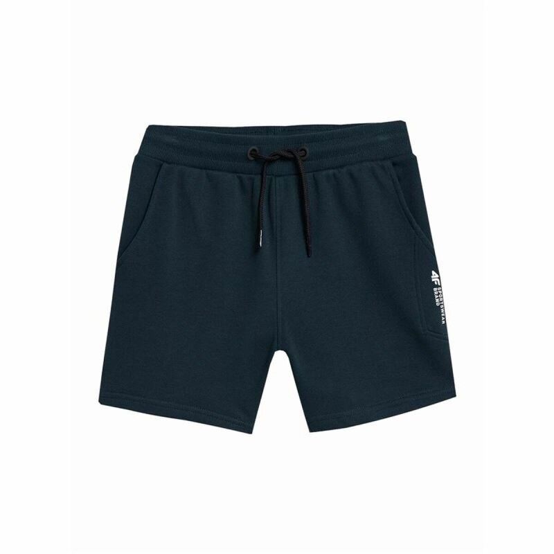 Pantaloncini Sportivi per Bambini 4F M049 Blu scuro Pantaloncini Sportivi per Bambini 4F M049 Blu scuro