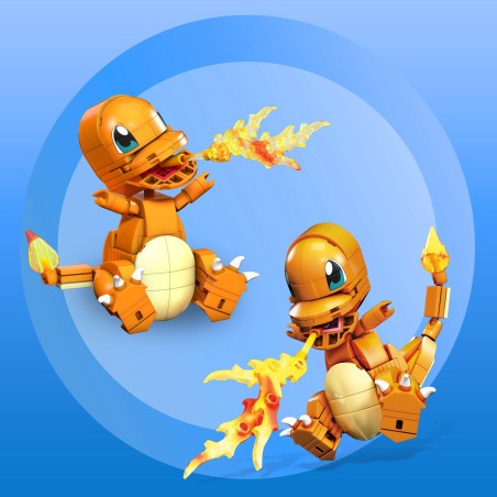Set di Costruzioni Pokémon Pokémon Salameche to build 180 Pezzi
