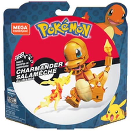 Set di Costruzioni Pokémon Pokémon Salameche to build 180 Pezzi