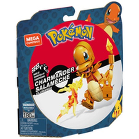 Set di Costruzioni Pokémon Pokémon Salameche to build 180 Pezzi