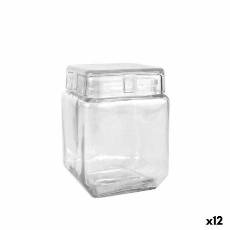 Vaso La Mediterránea Quadrato 1,2 L (12 Unità)