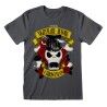Maglia a Maniche Corte The Nightmare Before Christmas Top Hat Jack Grafite Unisex