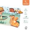 Puzzle di Legno per Bambini Woomax (12 Unità)