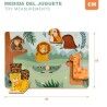 Puzzle di Legno per Bambini Woomax (12 Unità)