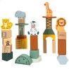 Set di Costruzioni Woomax animali 28 Pezzi (6 Unità)