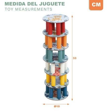 Set di Costruzioni Woomax 36 Pezzi (6 Unità)