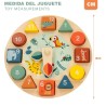 Gioco Educativo Woomax animali Orologio (6 Unità)