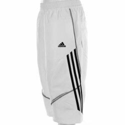 Pantalone Sportivo per Bambini Adidas 3/4 Bianco