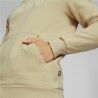 Felpa con Cappuccio Uomo Puma Beige