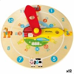 Gioco Educativo Woomax Orologio (12 Unità)