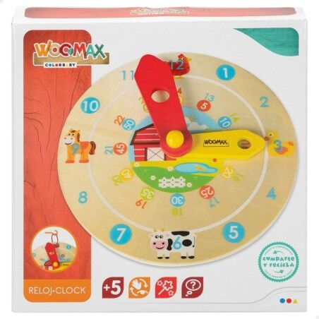 Gioco Educativo Woomax Orologio (12 Unità)