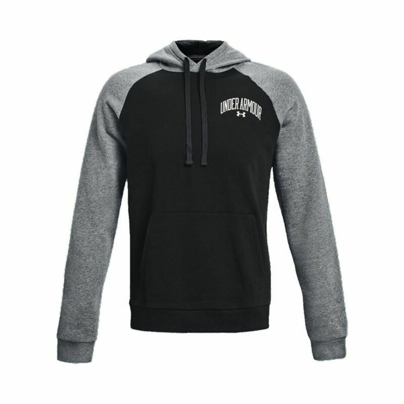Felpa con Cappuccio Uomo Under Armour Nero Felpa con Cappuccio Uomo Under Armour Nero