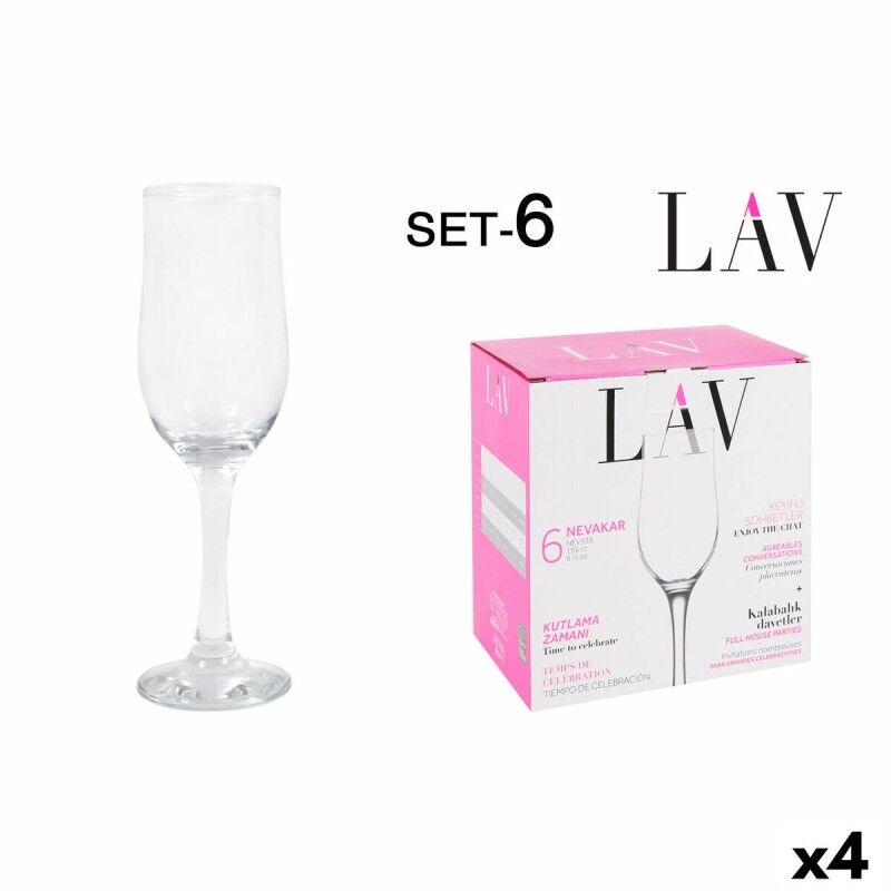 Calice da champagne LAV Nevakar 4 Unità