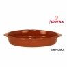 Teglia da Cucina Azofra Argilla cotta Ovale 44 x 26 x 7 cm (4 Unità)