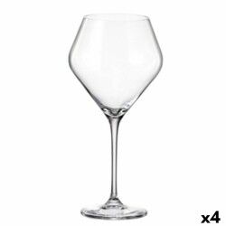 Set di calici da vino Bohemia Crystal Galaxia 610 ml 6 Pezzi (6 Unità) (4 Unità)