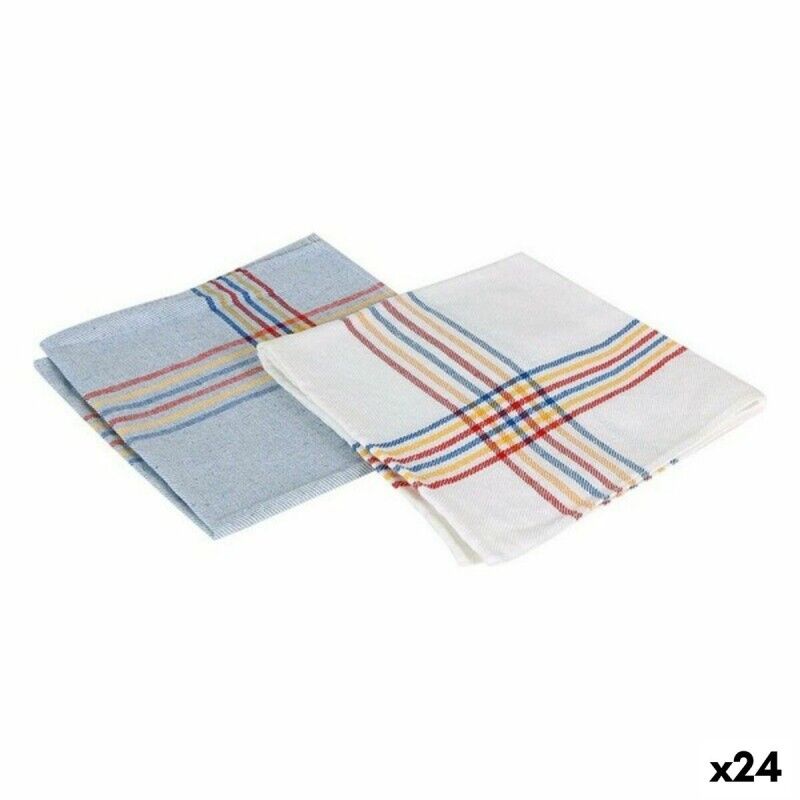 Panno Supernet Azzurro Bianco (24 Unità) (52 x 52 cm) Panno Supernet Azzurro Bianco (24 Unità) (52 x 52 cm)
