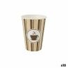 Set di Bicchieri Algon Cartone Caffè 40 Pezzi 220 ml (16 Unità)