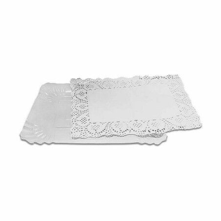 Base per torta Algon Bianco 15 x 22 x 1 cm (4 Pezzi) (48 Unità)