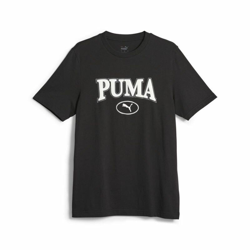 Maglia a Maniche Corte Uomo Puma Squad Nero Maglia a Maniche Corte Uomo Puma Squad Nero