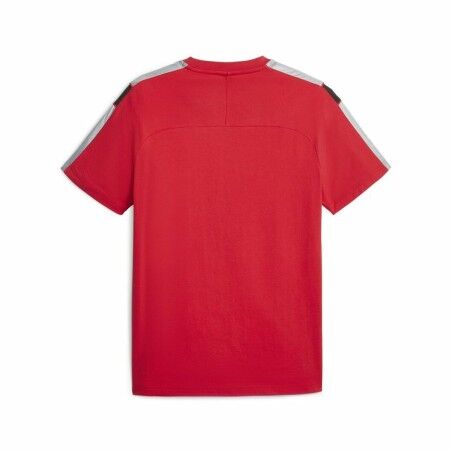 Maglia a Maniche Corte Uomo Puma Ferrari Race MT7 Rosso