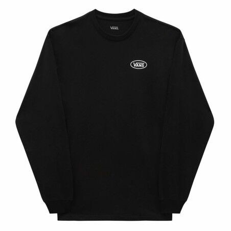 Felpa senza Cappuccio Uomo Vans Skoval Nero