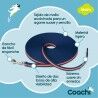 Guinzaglio da addestramento Coachi Azzurro 10m Allenamento