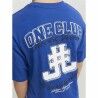 Maglia a Maniche Corte per Bambini Jack & Jones Jorcole Back Print Blu scuro