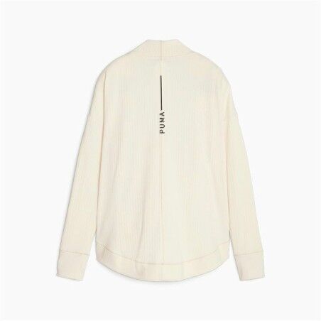 Giacca Sportiva da Donna Puma Studio Unwind Long C Bianco