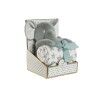 Set Regalo per Neonati Home ESPRIT Azzurro Verde Rosa Poliestere (3 Unità)
