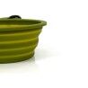 Ciotola Pieghevole per Animali Domestici Gloria Verde Silicone Alluminio 550 ml