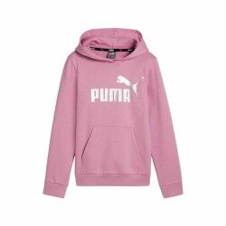 Felpa con Cappuccio da Bambina Puma Essentials + Logo Fl G