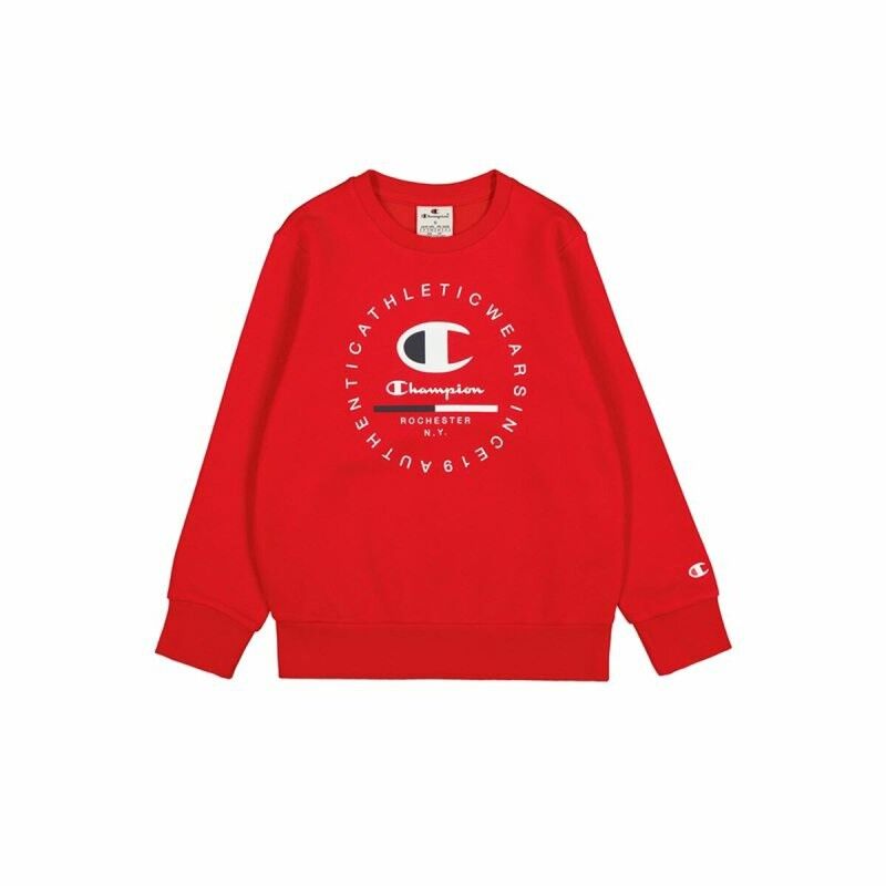 Felpa senza Cappuccio Bambino Champion Pomodoro Felpa senza Cappuccio Bambino Champion Pomodoro