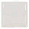 Teglia da Cucina La Mediterránea Elite Bianco Ceramica Quadrato 30 x 30 x 2,5 cm (6 Unità)