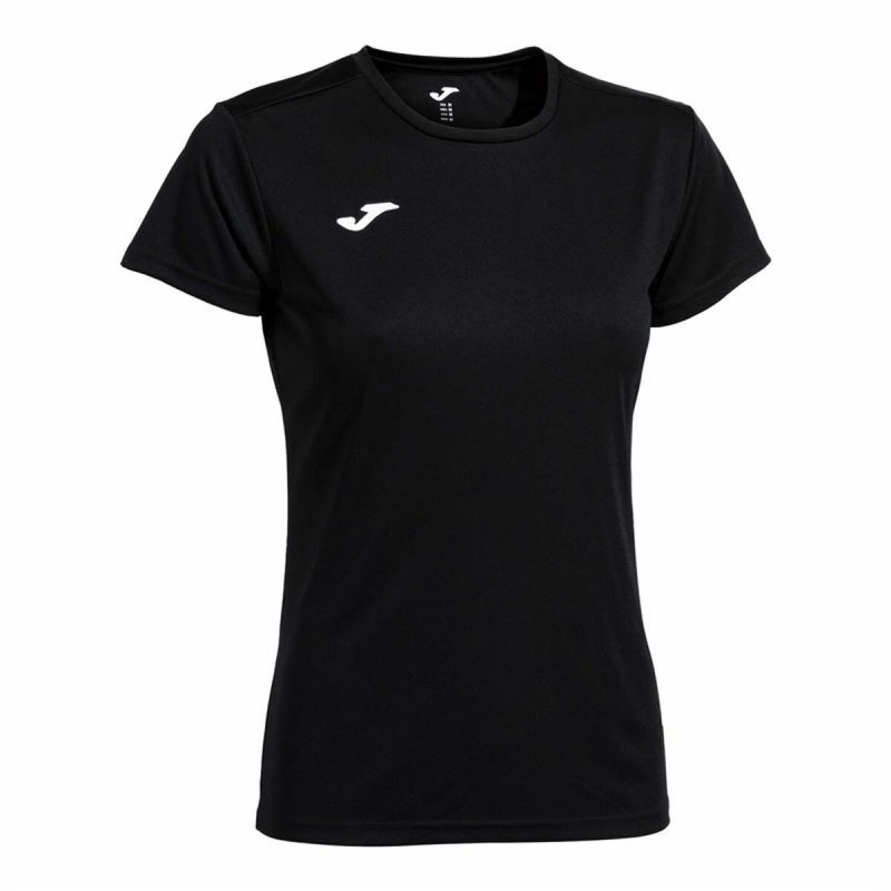 Maglia Sportiva a Maniche Corte Joma Sport Combi Nero Maglia Sportiva a Maniche Corte Joma Sport Combi Nero