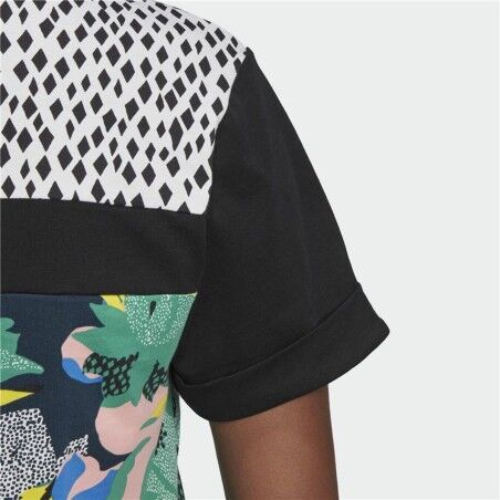 Maglia a Maniche Corte Donna Adidas Cropped Nero (42)