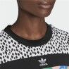 Maglia a Maniche Corte Donna Adidas Cropped Nero (42)