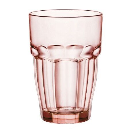 Bicchiere Bormioli Rocco Rock Bar Arancio Vetro 370 ml (6 Unità)