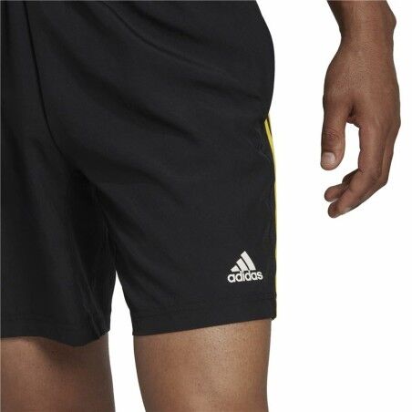 Pantaloni Corti Sportivi da Uomo Adidas Hiit 3S Nero 9"