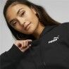 Felpa con Cappuccio Donna Puma Nero