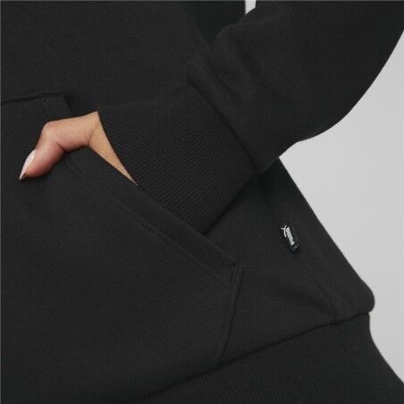Felpa con Cappuccio Donna Puma Nero
