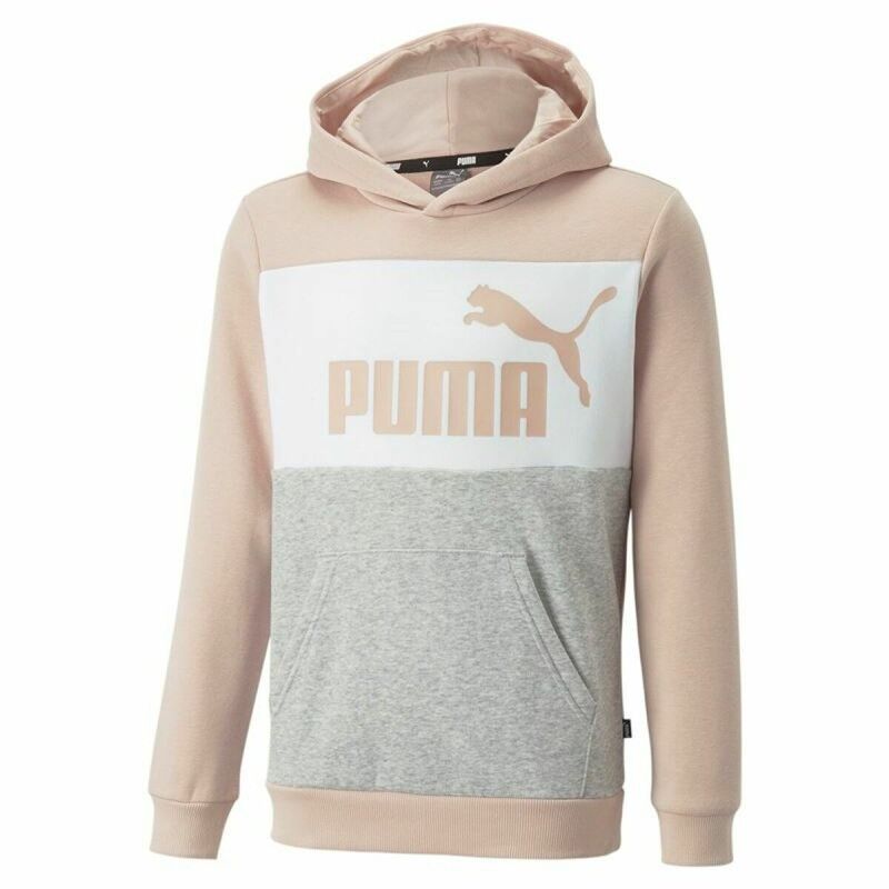 Felpa per Bambini Puma Rosa chiaro Felpa per Bambini Puma Rosa chiaro