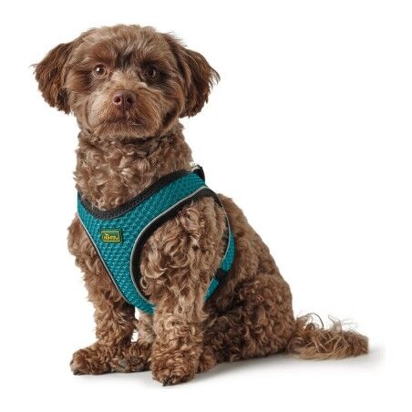 Imbracatura per Cani Hunter Hilo Comfort 55-60 cm Taglia M Turchese