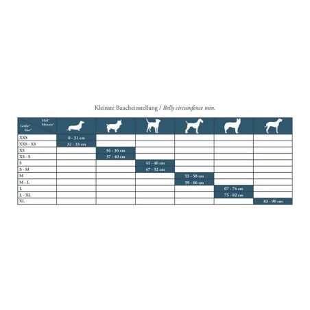 Imbracatura per Cani Hunter Hilo Comfort 55-60 cm Taglia M Turchese